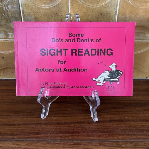 Some Do's and Dont's of Sight Reading for Actors at Audition 1992 Nina Finburgh - Picture 1 of 10